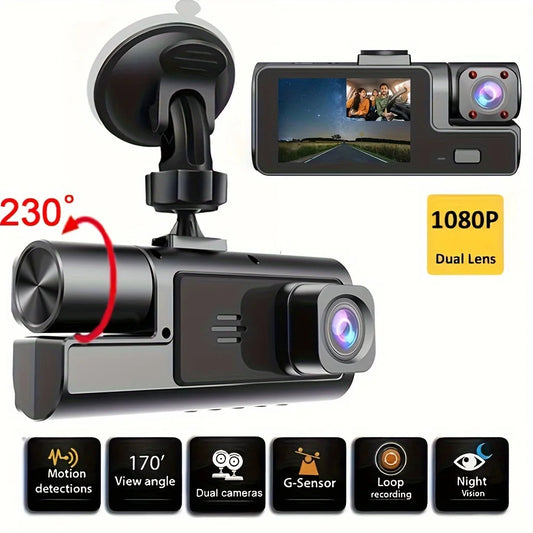 🚗 Dashcam Double FHD 1080P – Sécurité et Sérénité à Chaque Trajet ! 📸✨