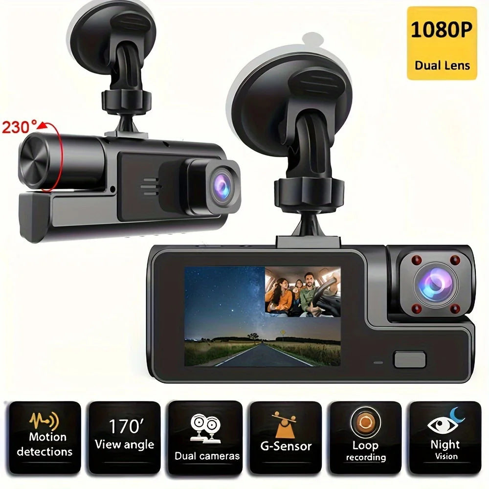 🚗 Dashcam Double FHD 1080P – Sécurité et Sérénité à Chaque Trajet ! 📸✨