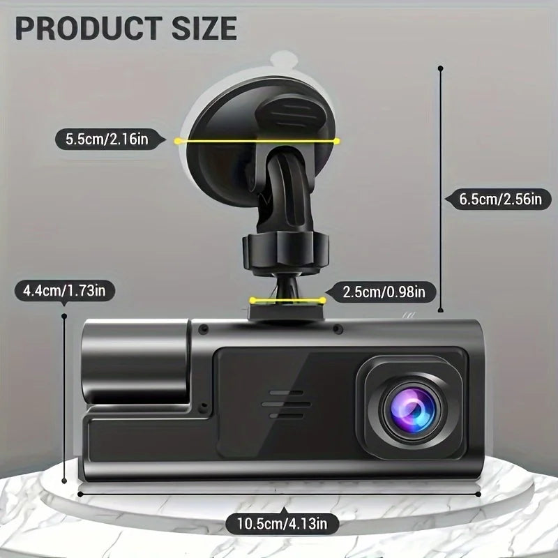 🚗 Dashcam Double FHD 1080P – Sécurité et Sérénité à Chaque Trajet ! 📸✨